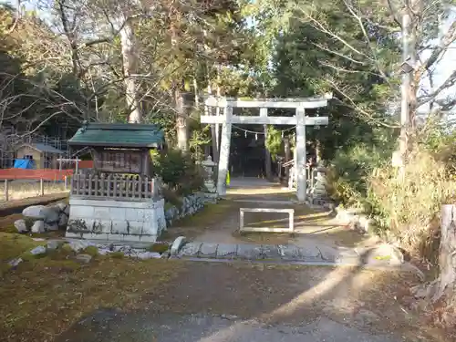 小野神社の鳥居