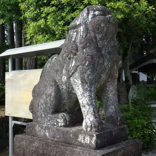 香積広野神社の狛犬