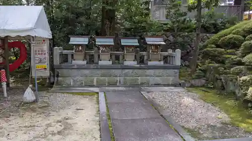 白山宮の末社・摂社