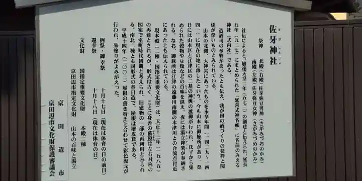 佐牙神社(京都府)