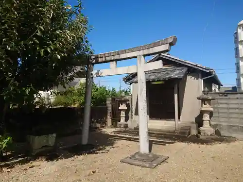 荒神社の鳥居