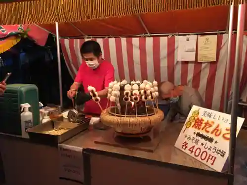 厚別神社の食事