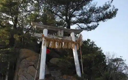 箱島神社の鳥居