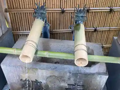 小網神社の手水舎