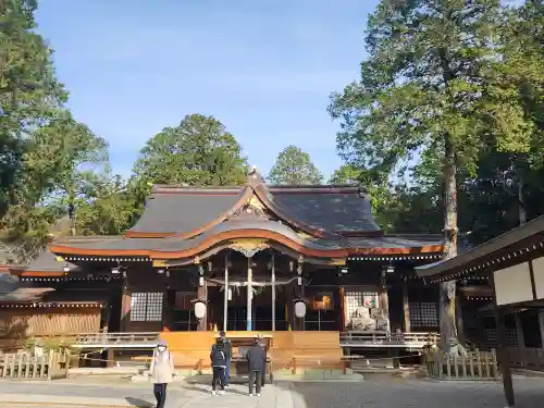 大麻比古神社の本殿