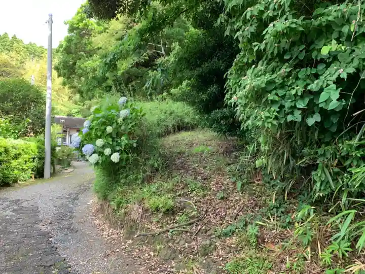 浪切不動尊の自然