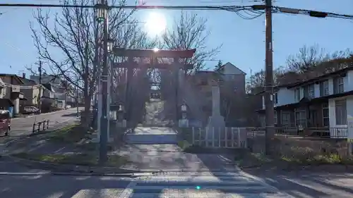 釧路一之宮 厳島神社の鳥居