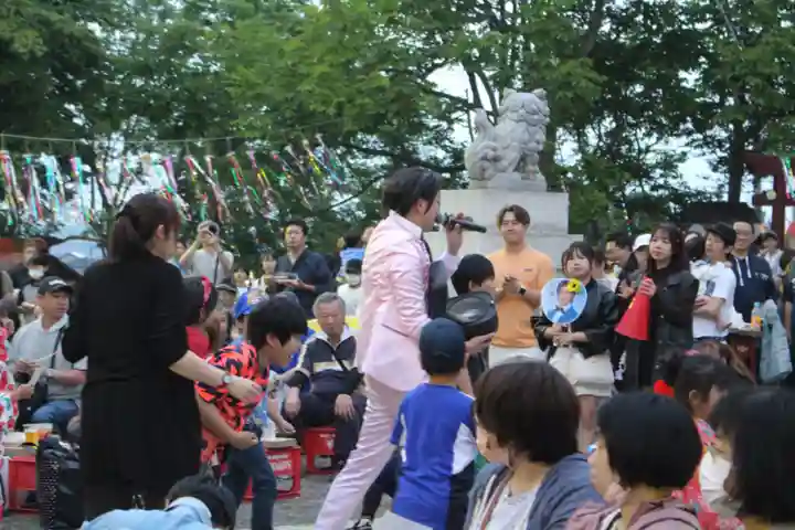 釧路一之宮 厳島神社のお祭り