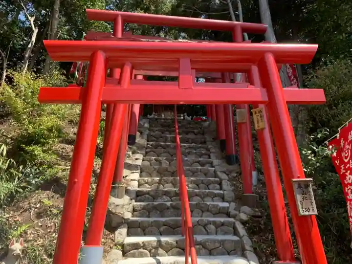 西宮稲荷の鳥居