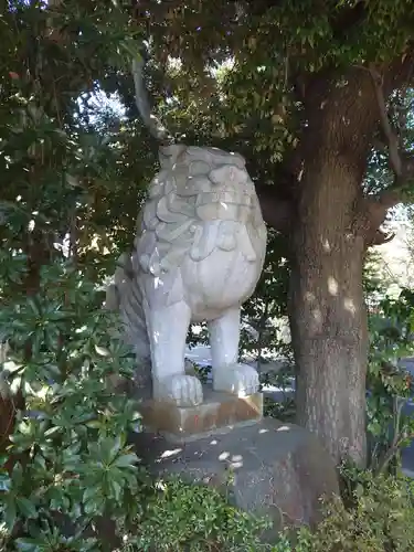 駒木諏訪神社の狛犬