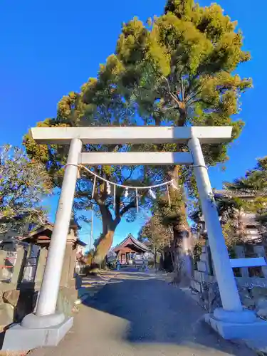 天神社（土田）の鳥居