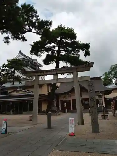 龍城神社の鳥居