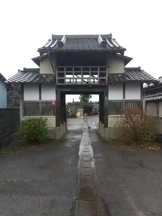 円照寺の山門・神門