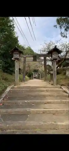 比々岐神社の鳥居