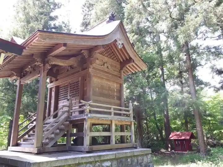 後藤野稲荷神社の本殿・本堂