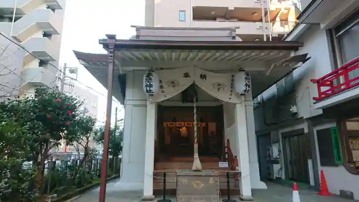 妻戀神社の本殿・本堂