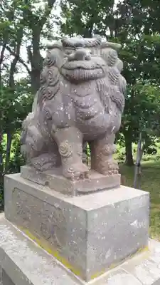 生北神社の狛犬