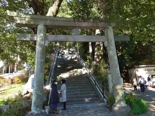 伊豆山神社の鳥居