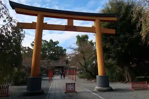 平野神社の鳥居