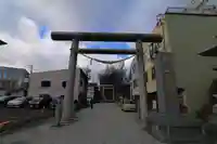 安積國造神社の鳥居