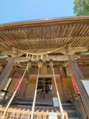 三春大神宮の本殿・本堂