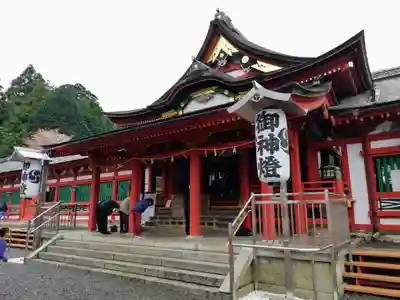 美濃國一宮　南宮大社の本殿・本堂