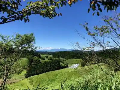 祖母嶽神社の周辺