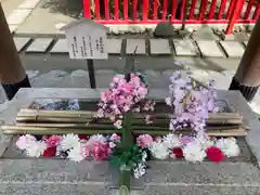 新田神社の手水