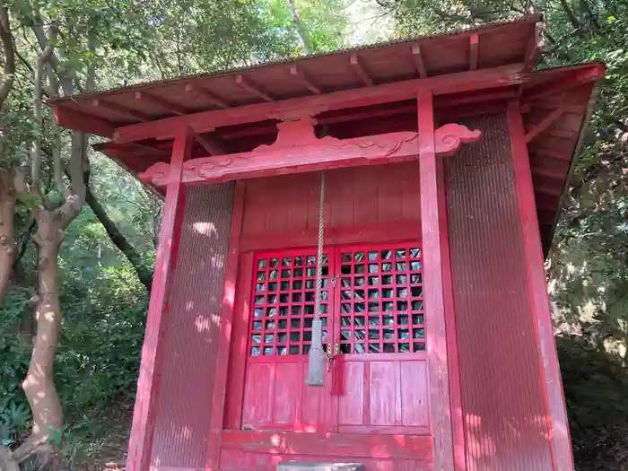 船守稲荷神社の本殿