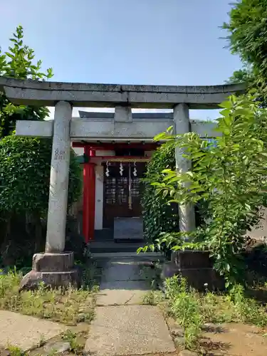 白玉稲荷神社の鳥居