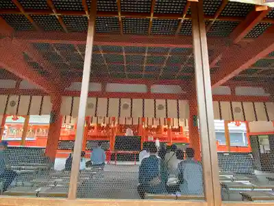 伏見稲荷大社の本殿・本堂