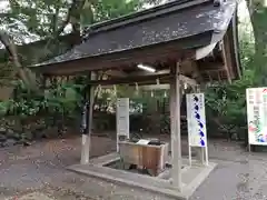 砥鹿神社（里宮）の手水