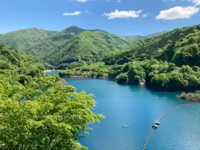 日向見薬師堂の景色