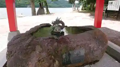 赤城神社の手水舎