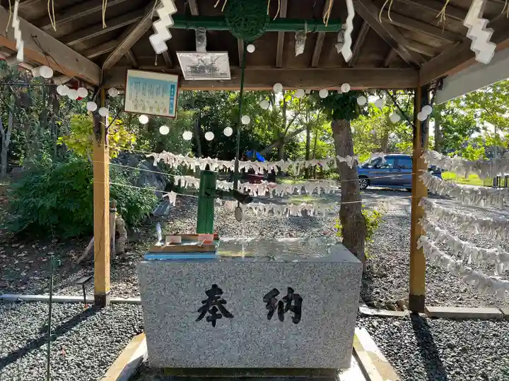 常呂神社の手水舎