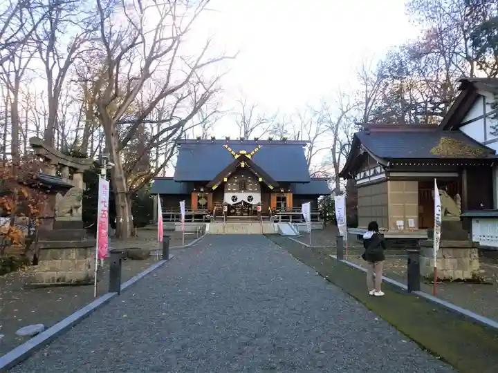 旭川神社の本殿・本堂