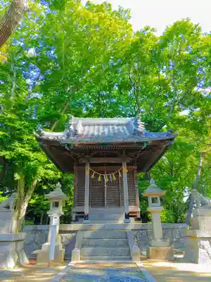 八幡社(矢作)の本殿・本堂