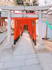 品川神社の鳥居