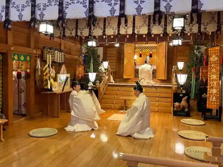 札幌諏訪神社のお祭り