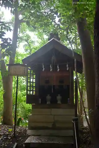 鎮守氷川神社の末社