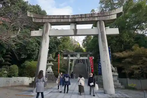 宮地嶽神社の鳥居