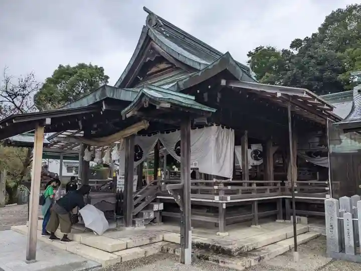 針綱神社の本殿・本堂