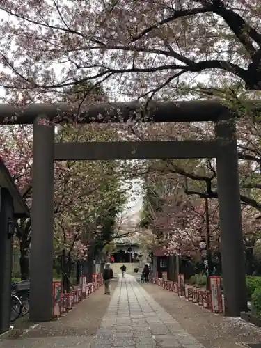亀戸 香取神社の鳥居