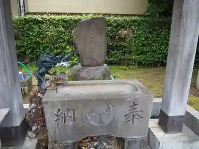 白山神社の手水舎