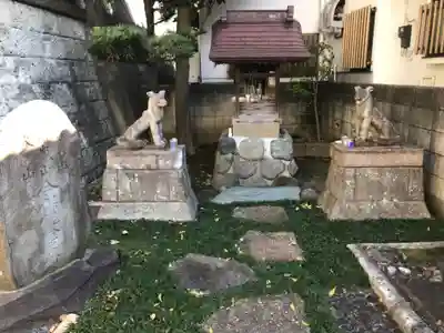 方南・大山神社の狛犬
