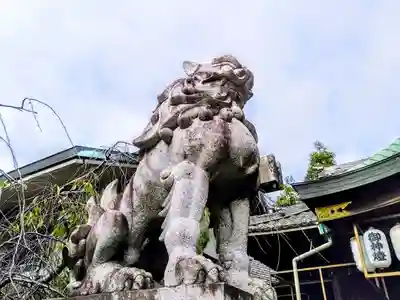住吉神社（入水神社）の狛犬