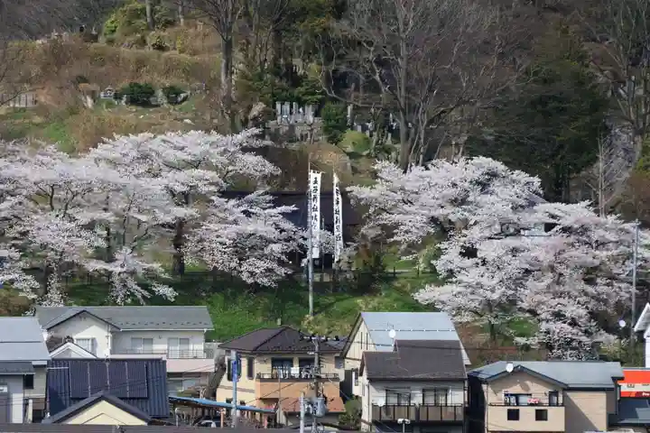 三春大神宮の景色