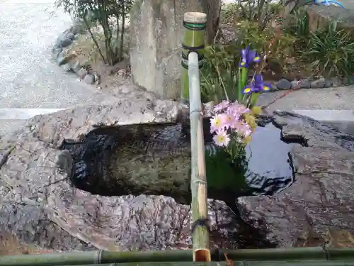 阿智神社の手水