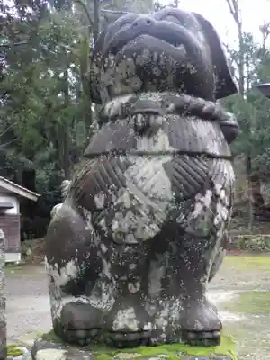 鷲峯神社の狛犬