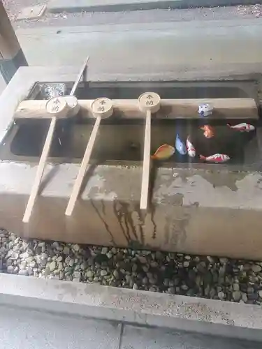 白羽神社の手水舎